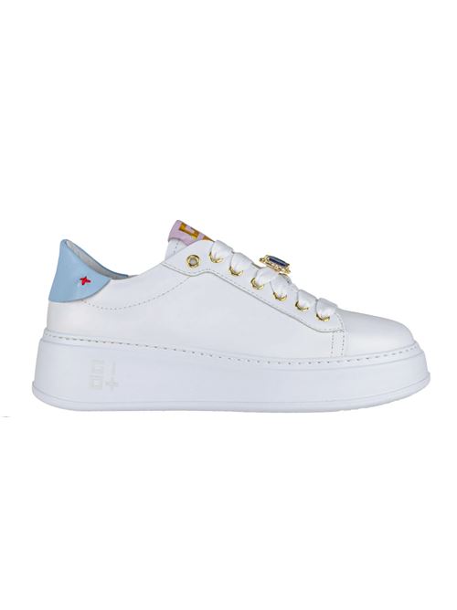 Sneaker combi Gio+ GIO + | PIA166A-BIANCO LILLA